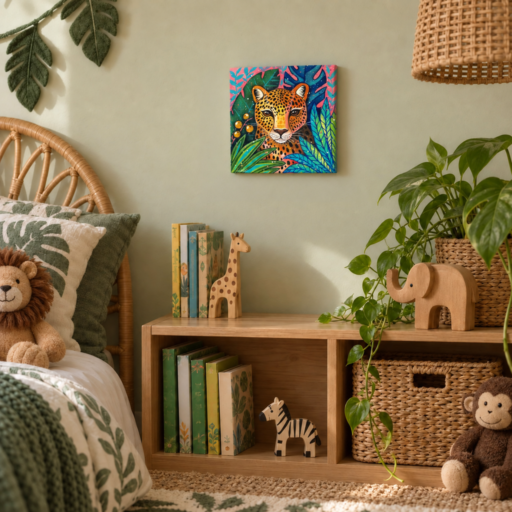 Jungle Leopard — Canvas Art Print