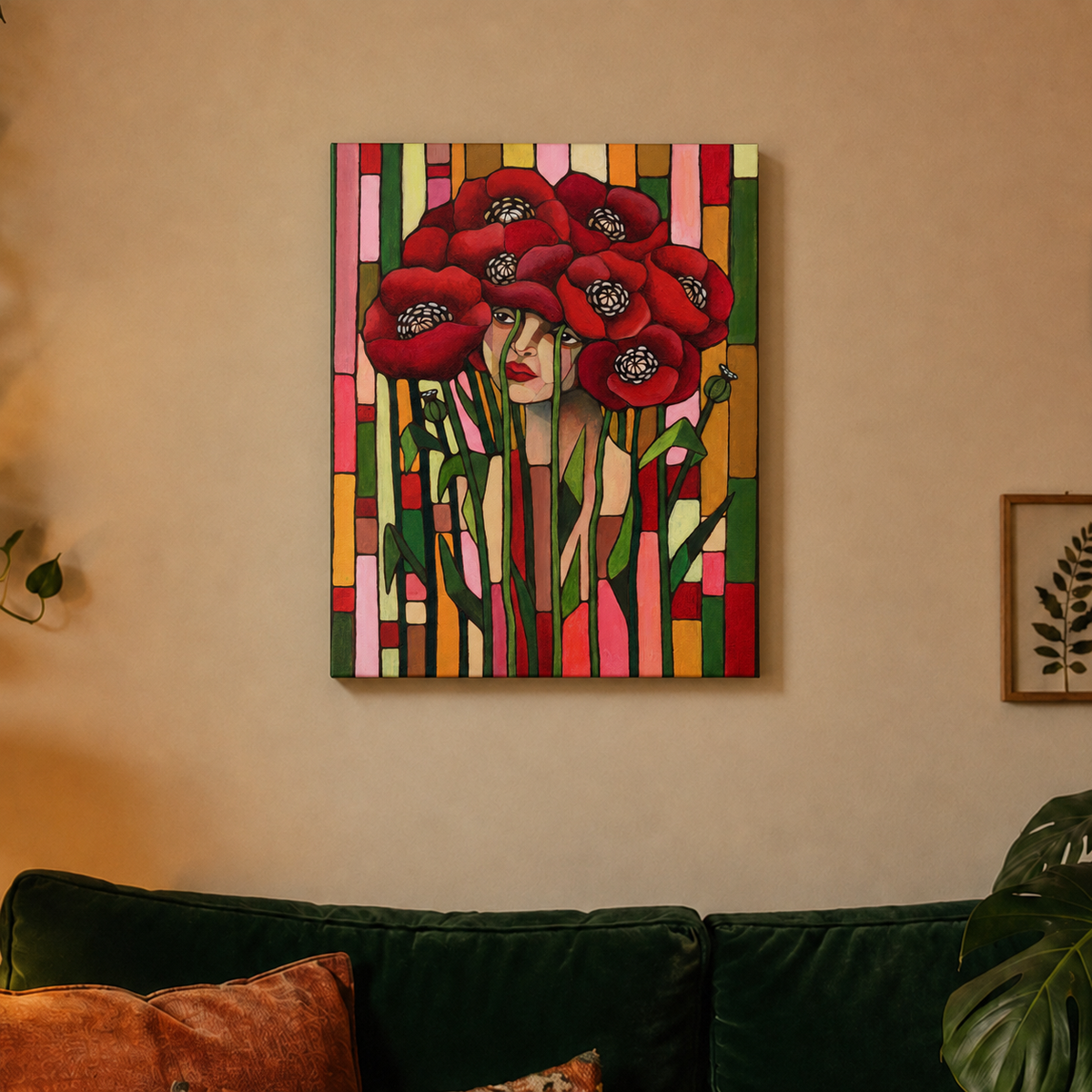 Red Poppy - Canvas Print